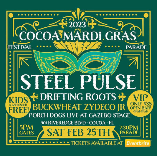 Cocoa Mardi Gras with Steel Pulse