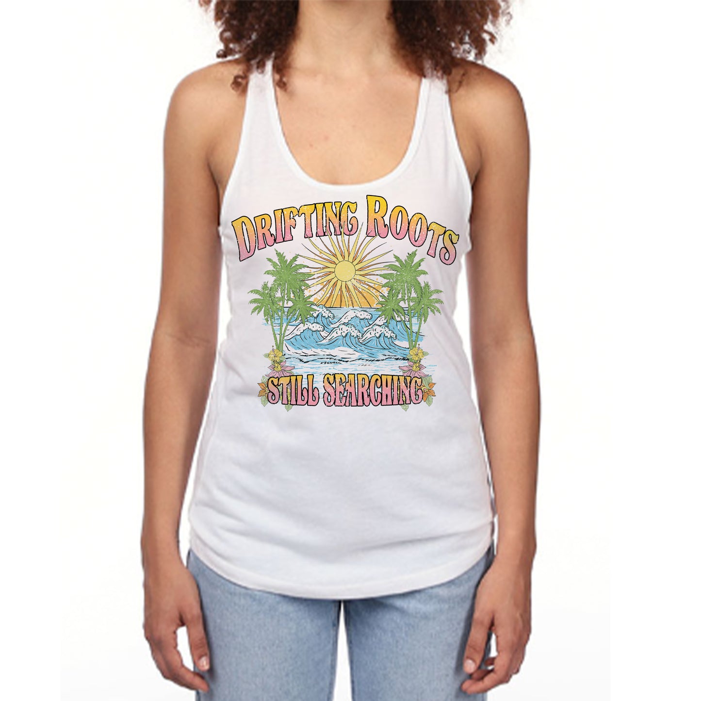 Still Searching Racerback Tank