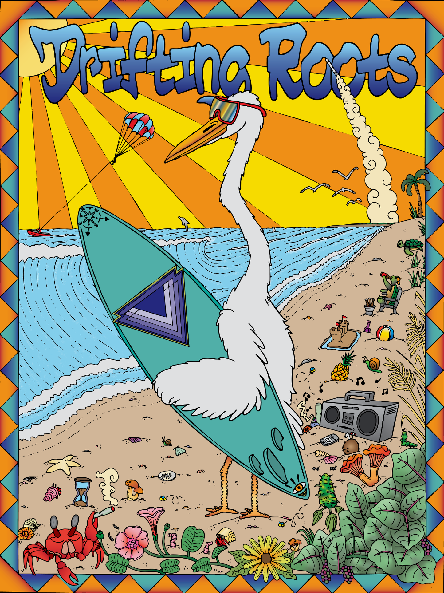 Drifting Roots X ETArtVisions Collab Foil Poster