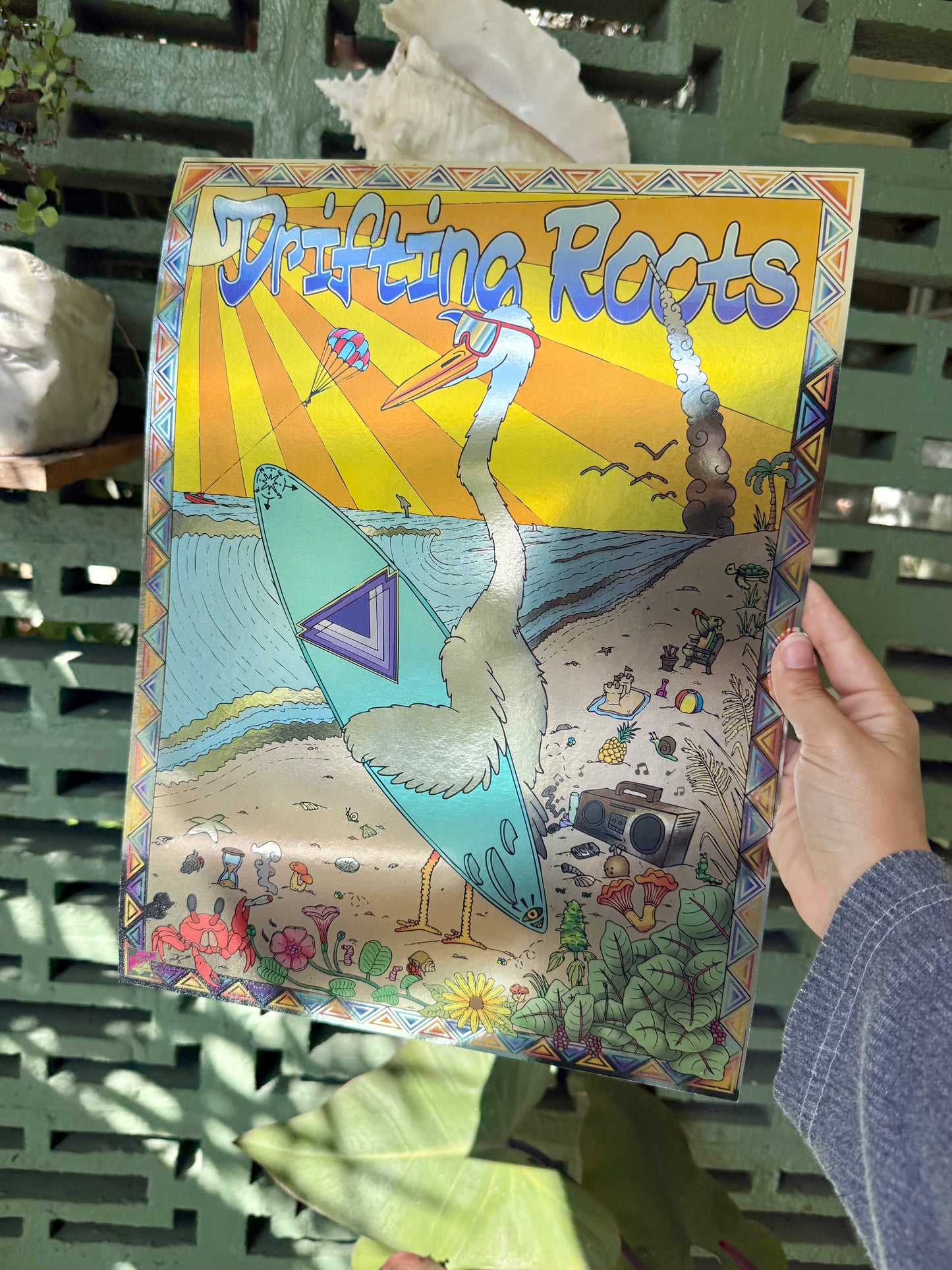 Drifting Roots X ETArtVisions Collab Foil Poster