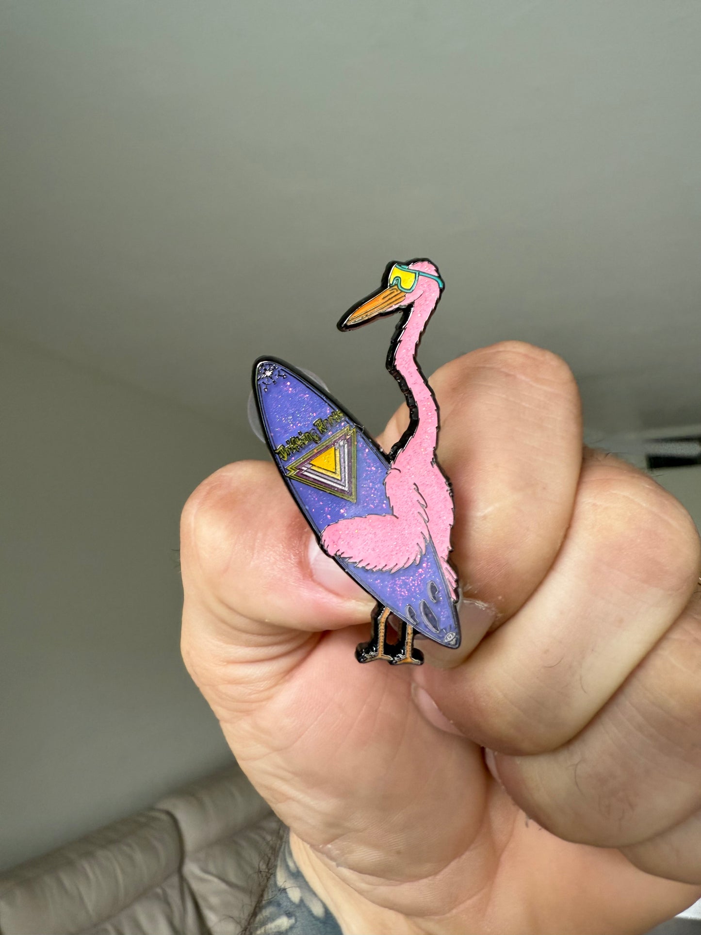 Drifting Roots X ETArtVisions Collab Pin - PINK EDITION
